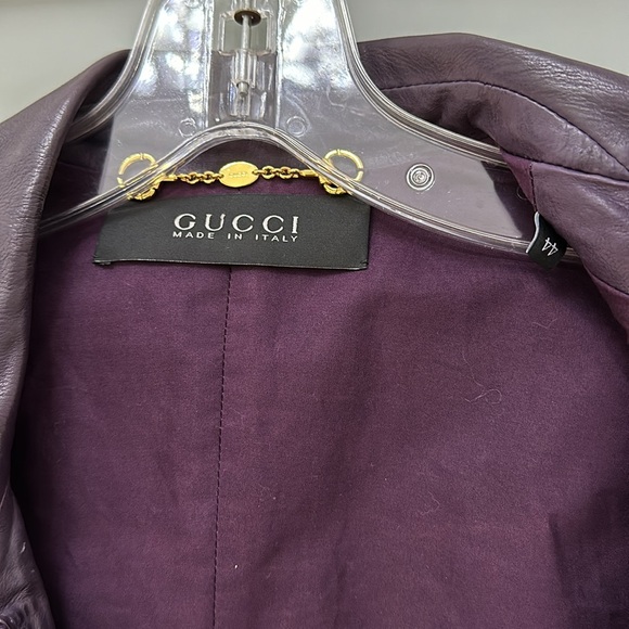 Gucci Leather Jacket - Picture 7 of 10